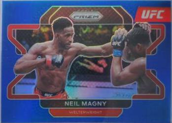Neil Magny 2022 Panini Prizm UFC Base #48 Blue