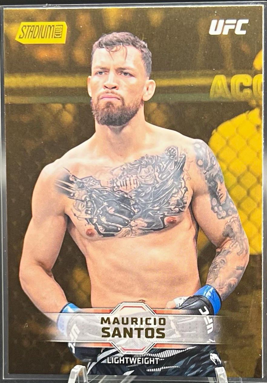 Mauricio Ruffy 2026 Topps Stadium Club UFC Base #32 Gold