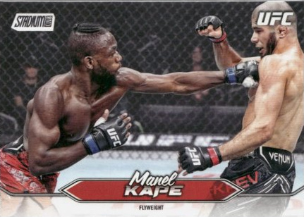 Manel Kape 2025 Topps Stadium Club UFC Base #18 Orange