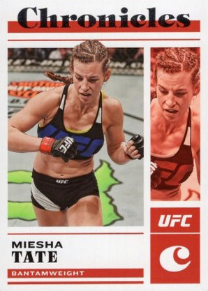 Miesha Tate 2023 Panini Chronicles UFC Base Chronicles #40 Silver