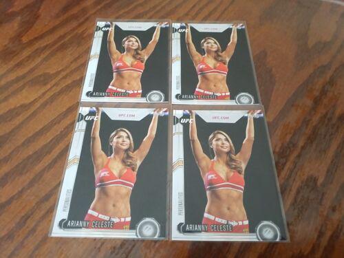 Arianny Celeste 2015 Topps UFC Chronicles Base #34 Red