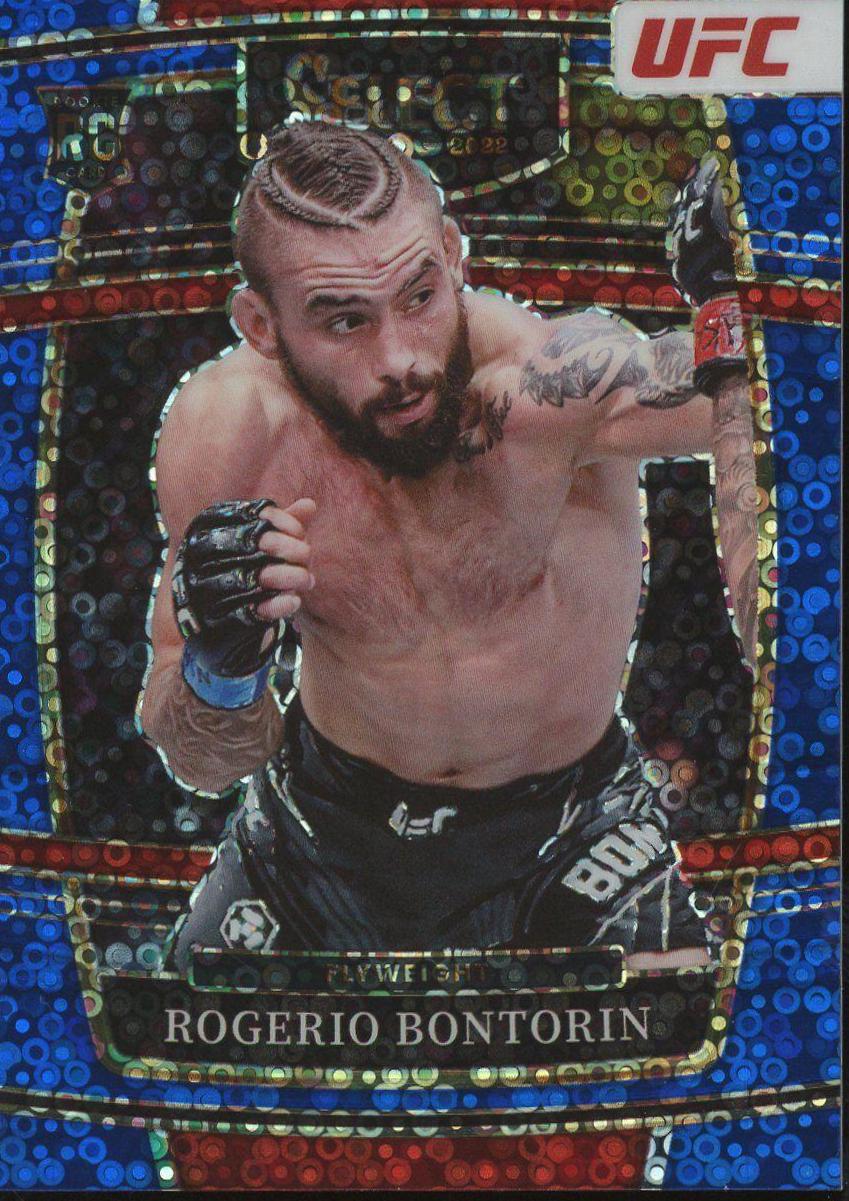 Rogerio Bontorin 2022 Panini Select UFC Concourse #63 Blue Disco
