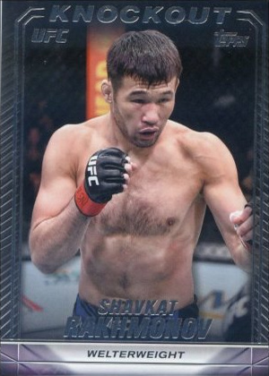 Shavkat Rakhmonov 2024 Topps Knockout UFC Base #63 Red