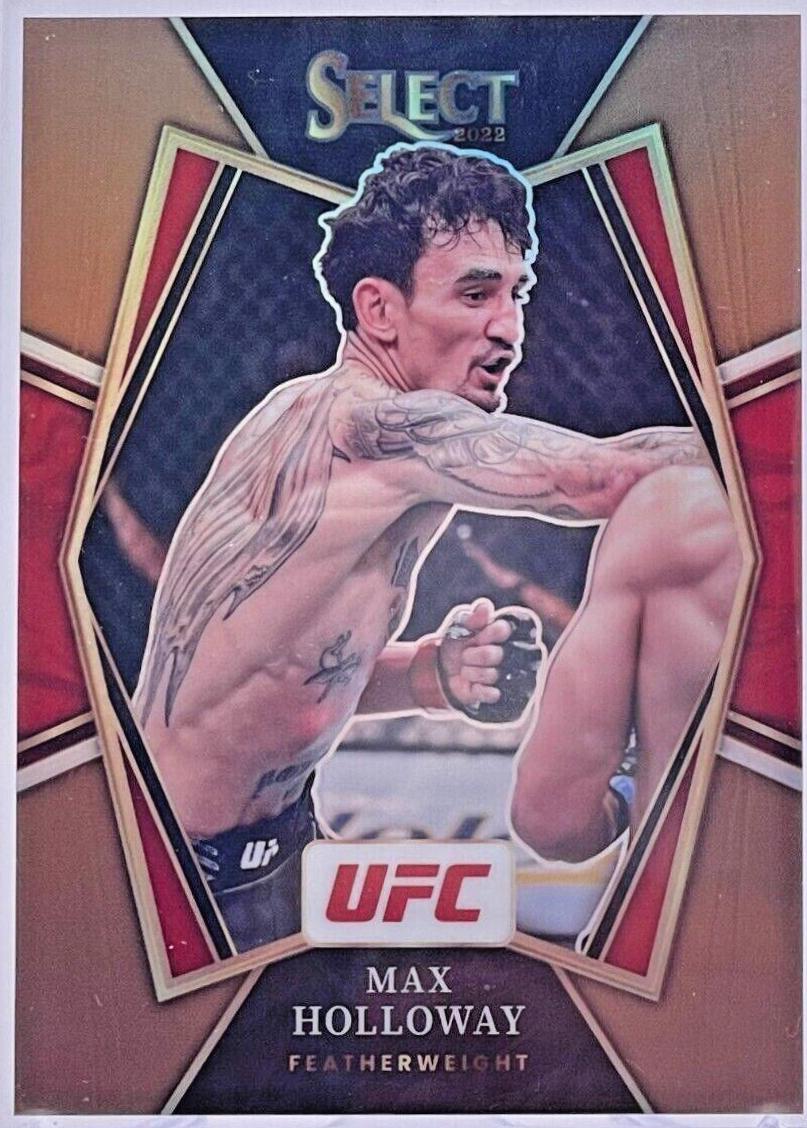 Max Holloway 2022 Panini Select UFC Premier Level #161 Bronze