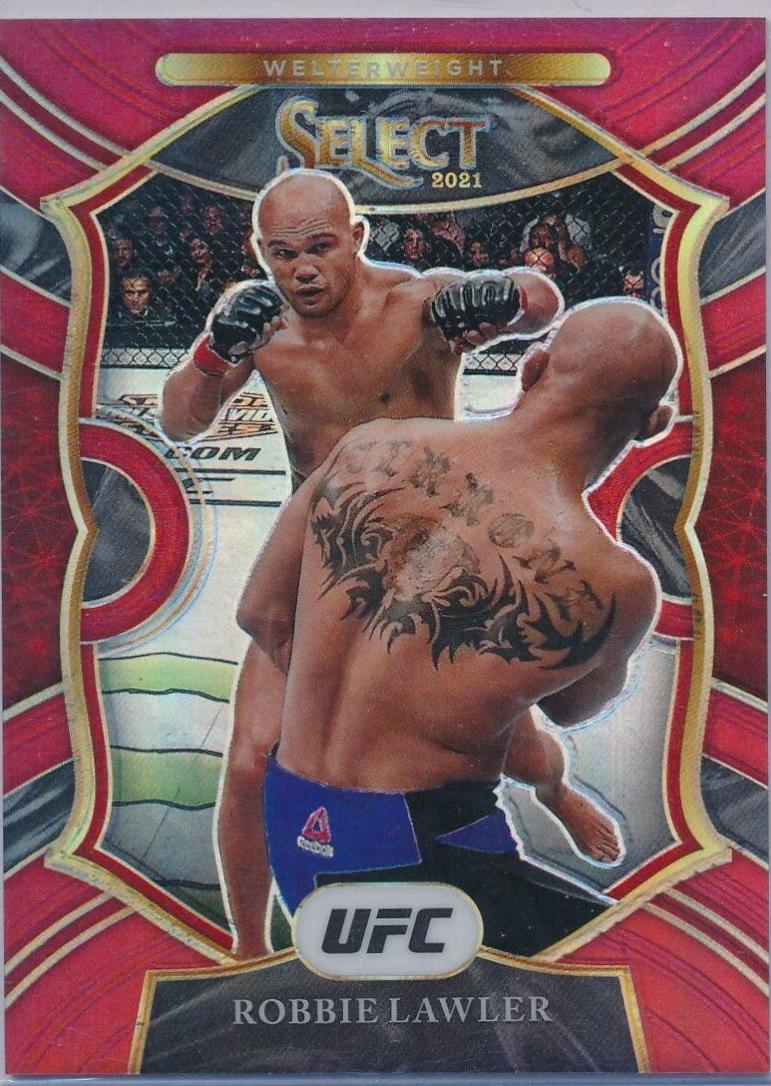Robbie Lawler 2021 Panini Select UFC Concourse #1 Red