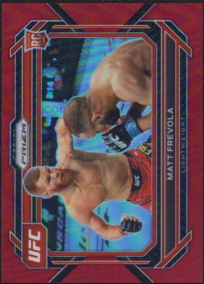 Matt Frevola 2023 Panini Prizm UFC Base #59 Red