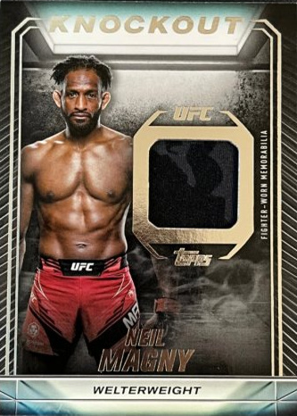 Neil Magny 2024 Topps Knockout UFC Knockout Relics #KR-NM Gold