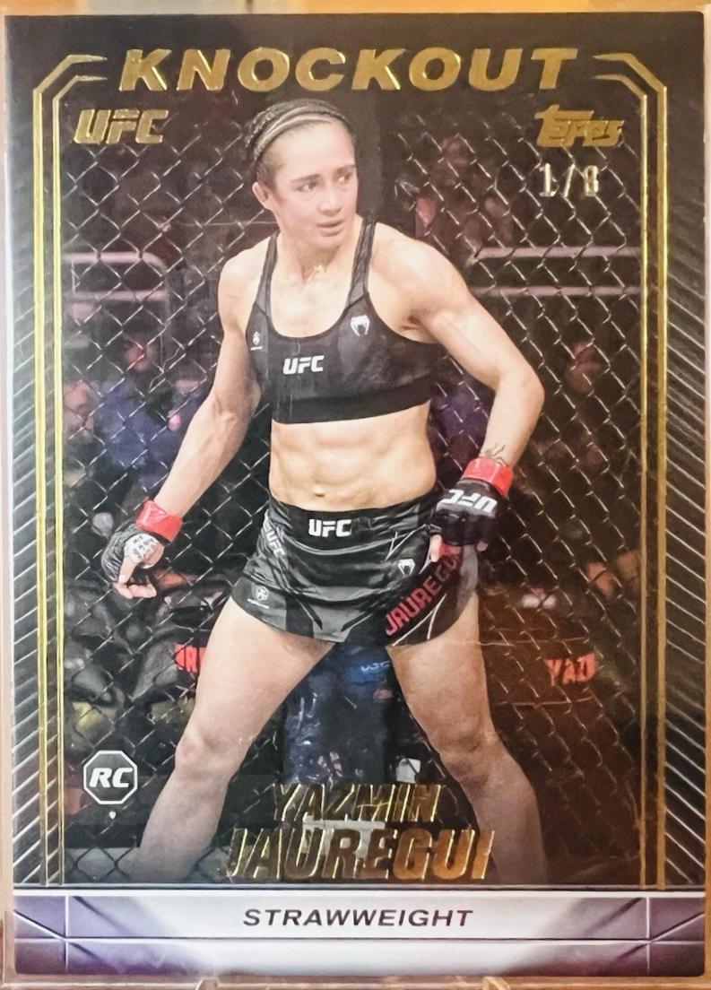 Yazmin Jauregui 2024 Topps Knockout UFC Base #65 Gold