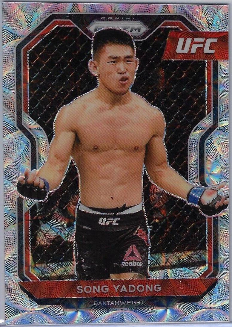Song Yadong 2021 Panini Prizm UFC Base #97 Premium