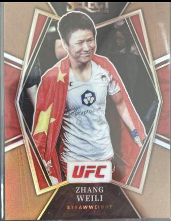 Zhang Weili 2022 Panini Select UFC Premier Level #105 Bronze
