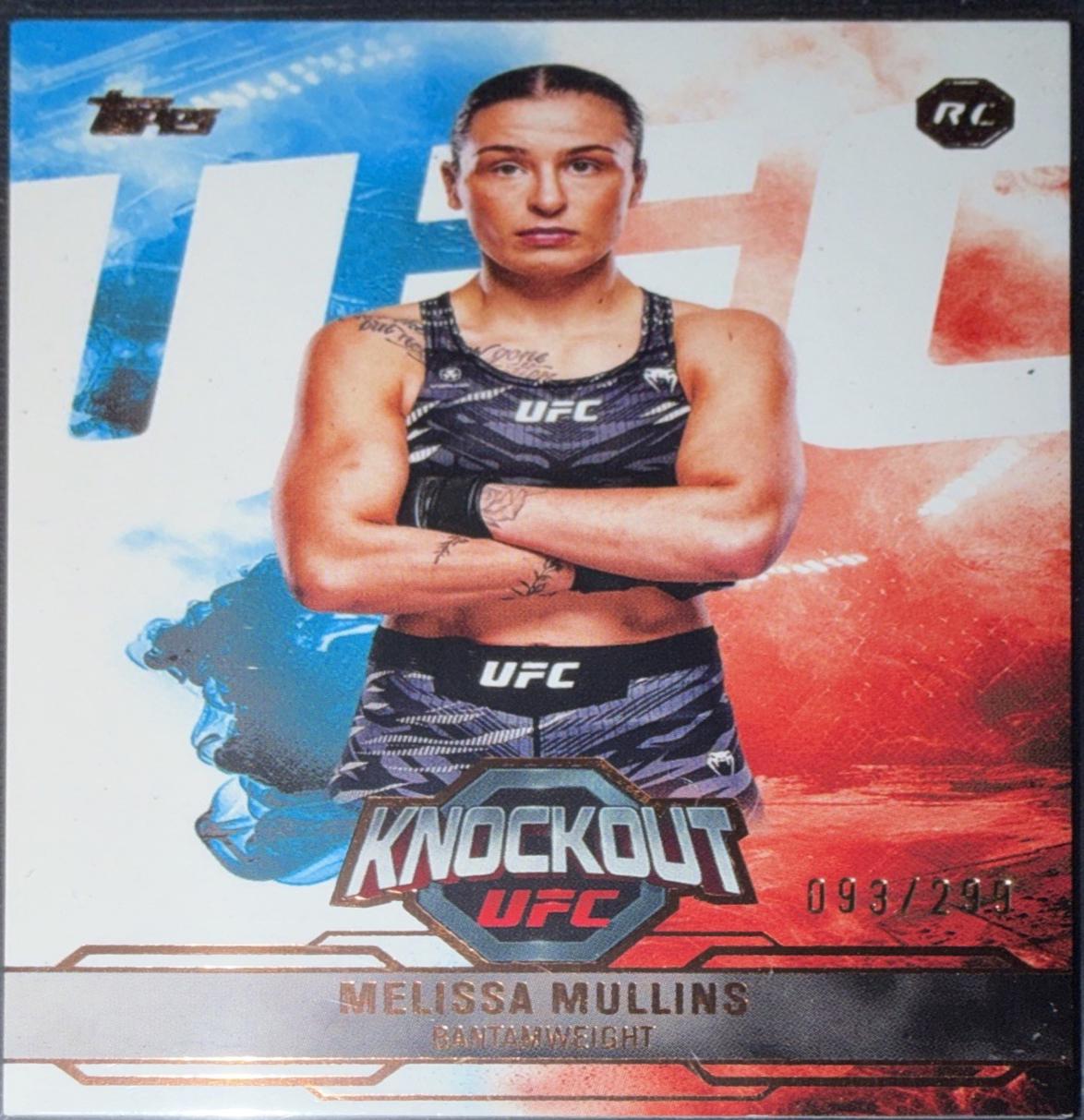 Melissa Mullins 2025 Topps Knockout UFC Base #72 Bronze