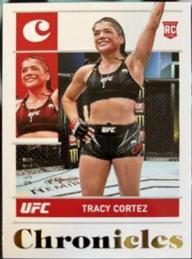 Tracy Cortez 2022 Panini Chronicles UFC Base Chronicles #85 Gold