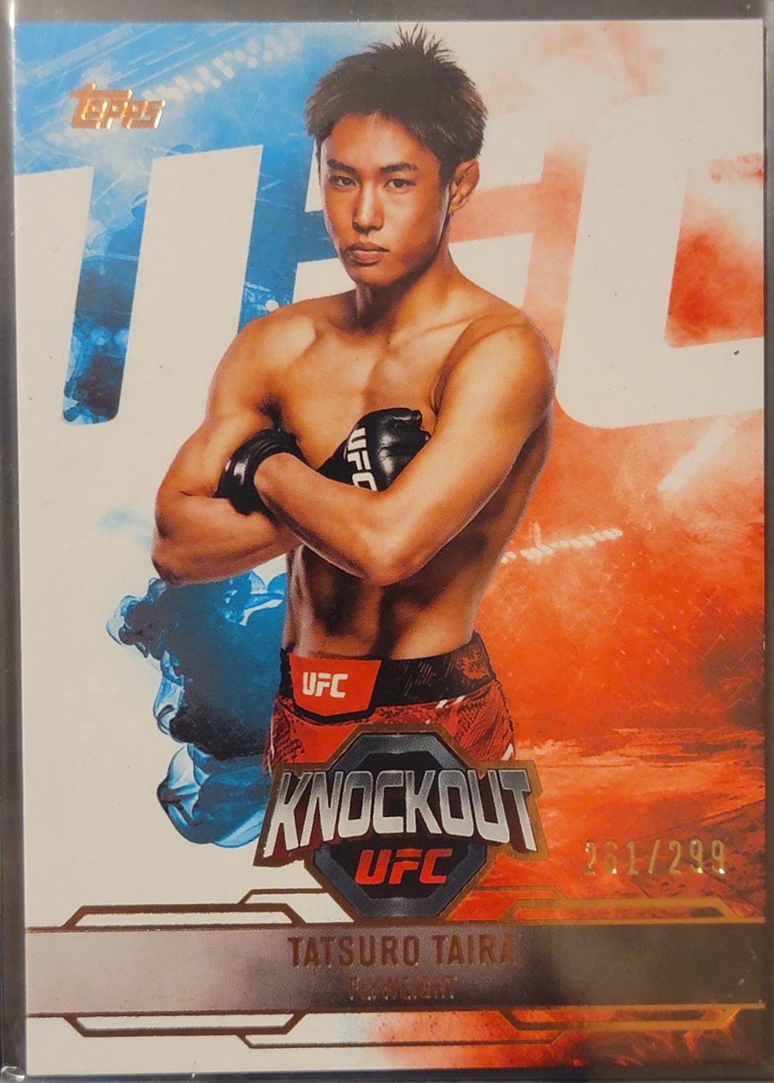 Tatsuro Taira 2025 Topps Knockout UFC Base #97 Bronze