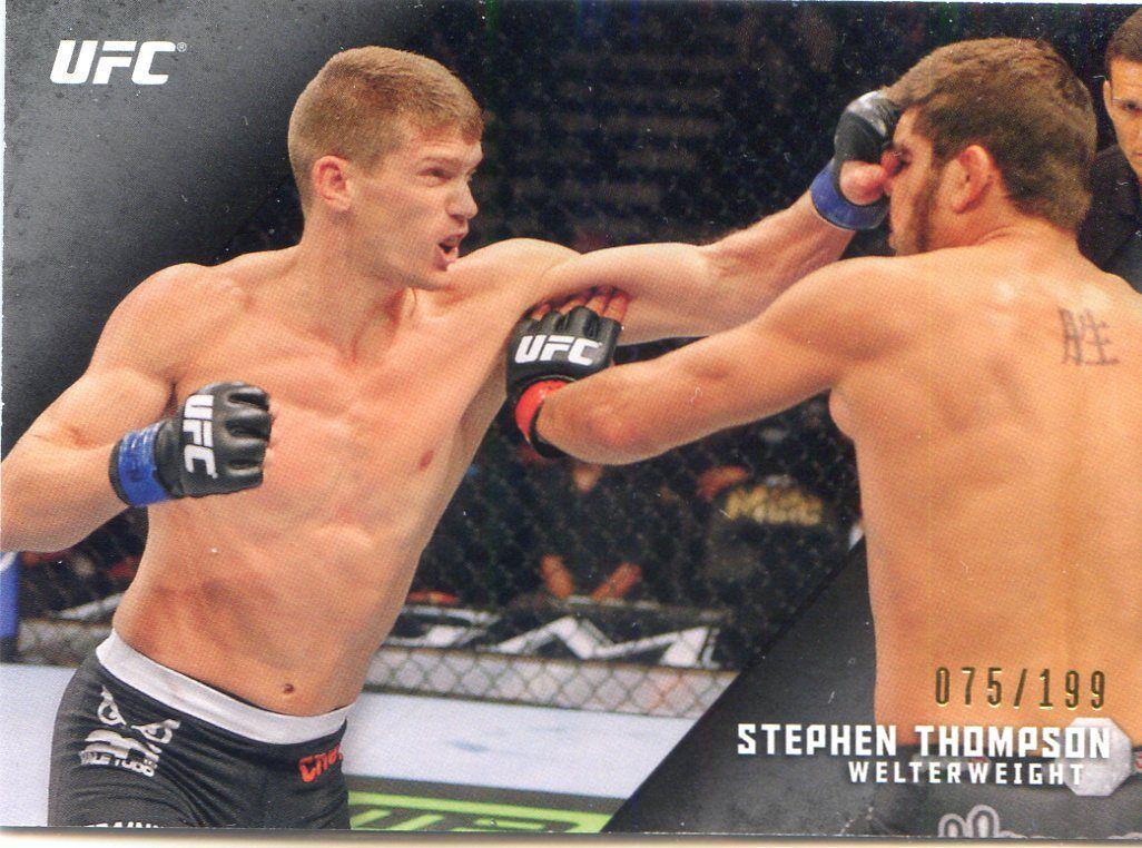 Stephen Thompson 2015 Topps UFC Knockout Base #85 Silver