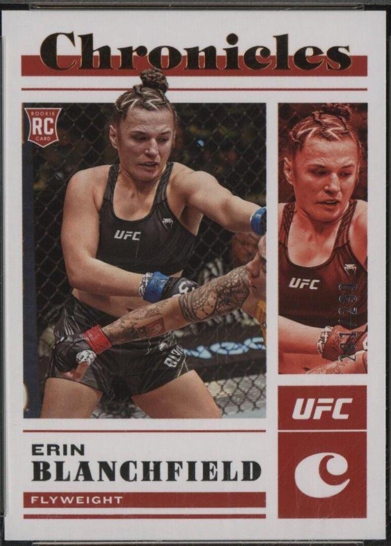 Erin Blanchfield 2023 Panini Chronicles UFC Base Chronicles #79 Bronze