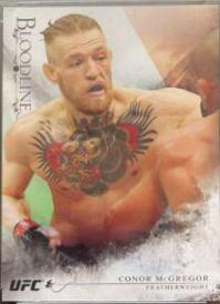 Conor McGregor 2014 Topps UFC Bloodlines Base #98 Flag