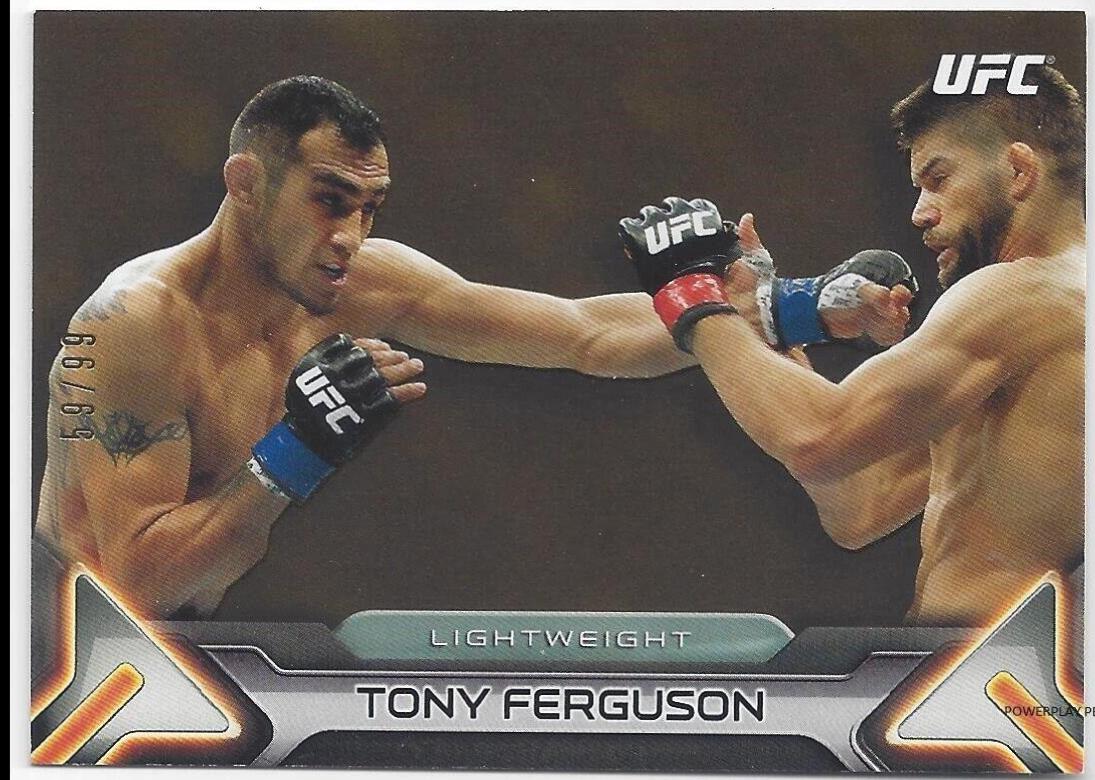 Tony Ferguson 2016 Topps UFC Knockout Base #41 Gold