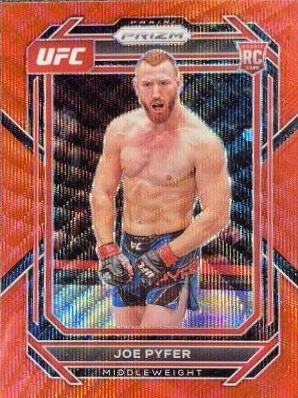 Joe Pyfer 2023 Panini Prizm UFC Base #159 Ruby Wave