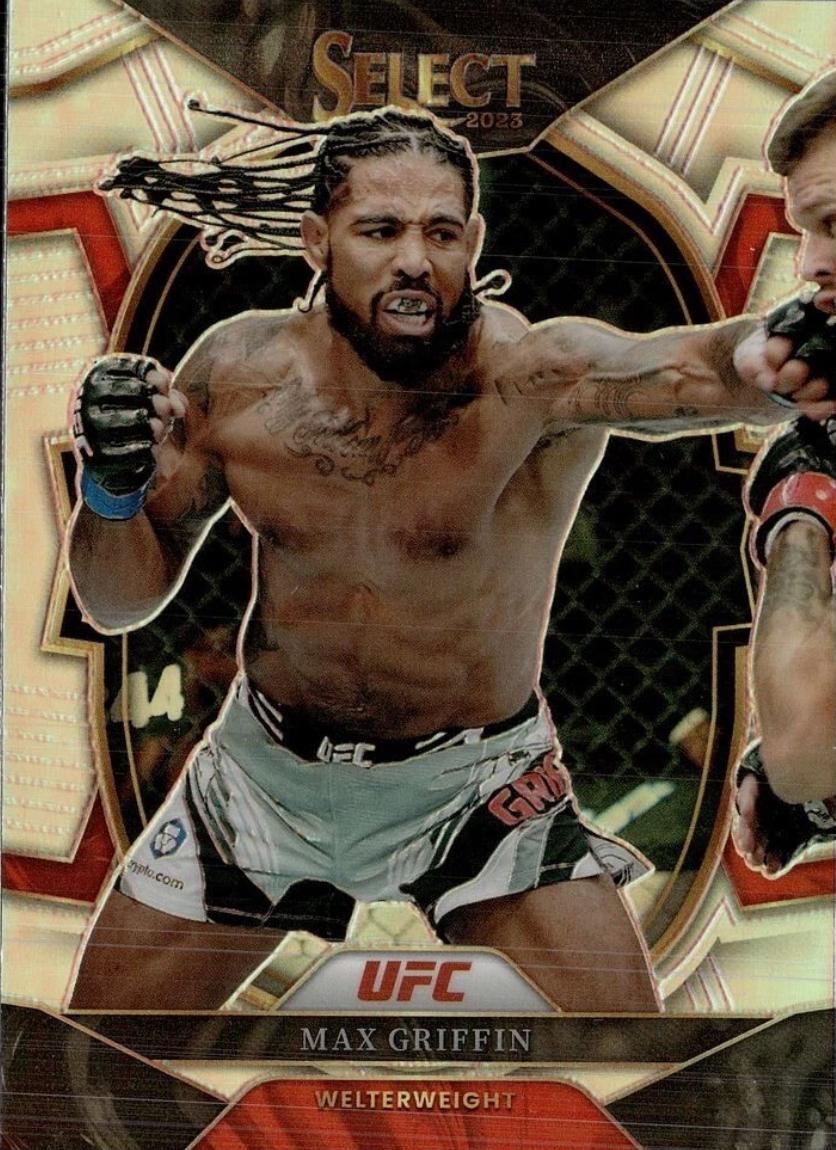 Max Griffin 2023 Panini Select UFC Concourse #1 Silver