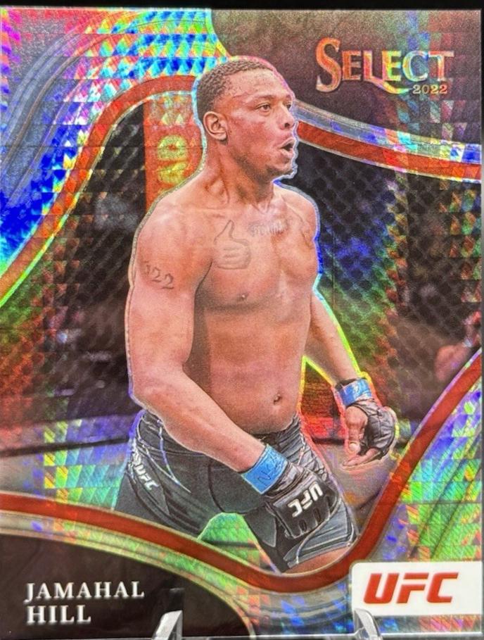 Jamahal Hill 2022 Panini Select UFC Octagonside #298 Lucky Envelopes