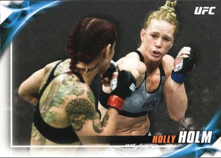 Holly Holm 2019 Topps UFC Knockout Base #54 Purple