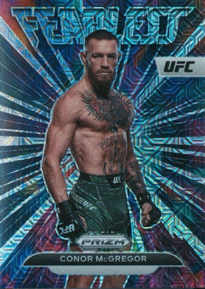 Conor McGregor 2023 Panini Prizm UFC Fearless #13 Mojo