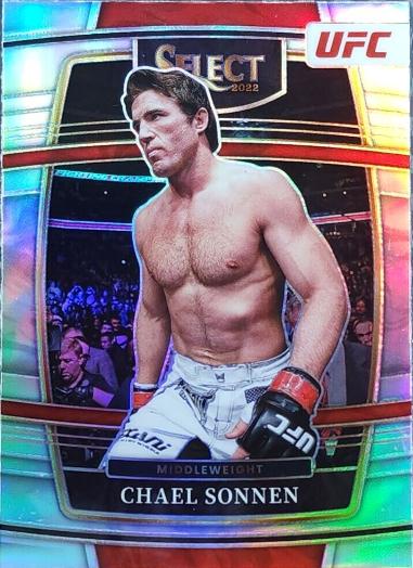 Chael Sonnen 2022 Panini Select UFC Concourse #62 Silver