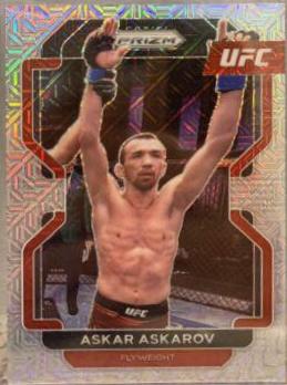 Askar Askarov 2022 Panini Prizm UFC Base #197 Mojo