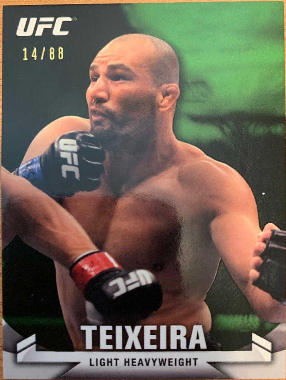 Glover Teixeira 2013 Topps UFC Knockout Base #38 Green