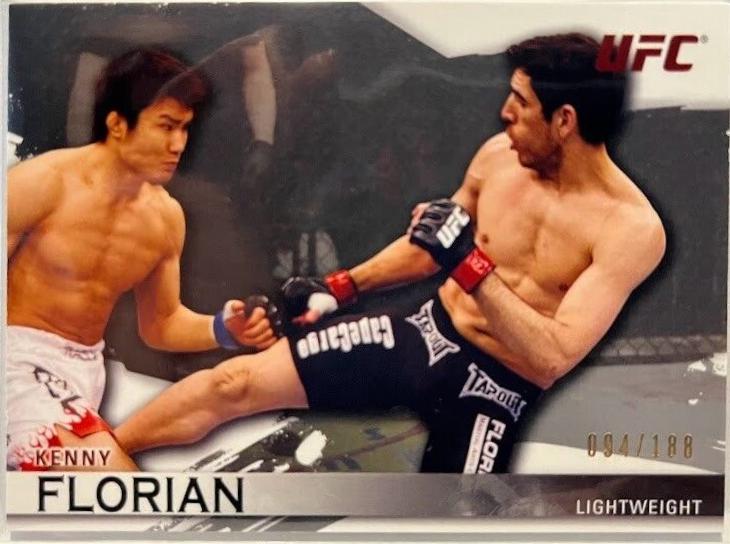 Kenny Florian 2010 Topps UFC Knockout Base #23 Silver