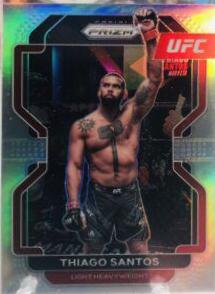 Thiago Santos 2022 Panini Prizm UFC Base #124 Silver