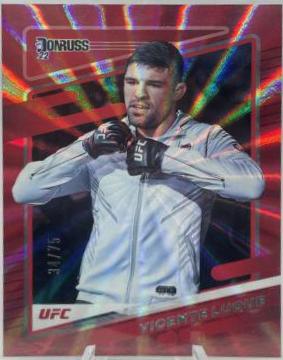 Vicente Luque 2022 Panini Donruss UFC Base #50 Red