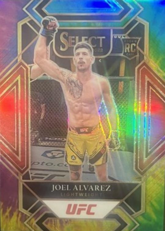 Joel Alvarez 2022 Panini Select UFC Mezzanine #356 Tie Dye