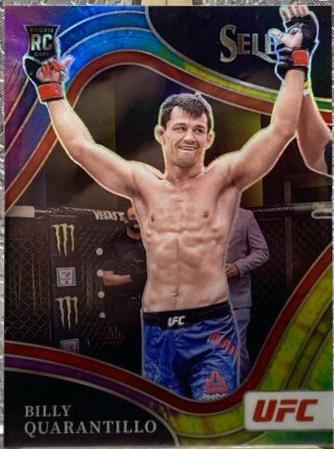 Billy Quarantillo 2022 Panini Select UFC Octagonside #202 Tie Dye