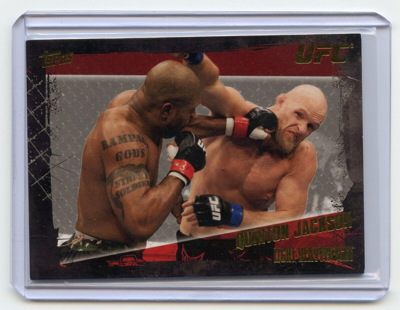 Quinton Jackson 2010 Topps UFC Base #43 Gold