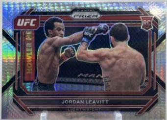 Jordan Leavitt 2023 Panini Prizm UFC Base #84 Hyper