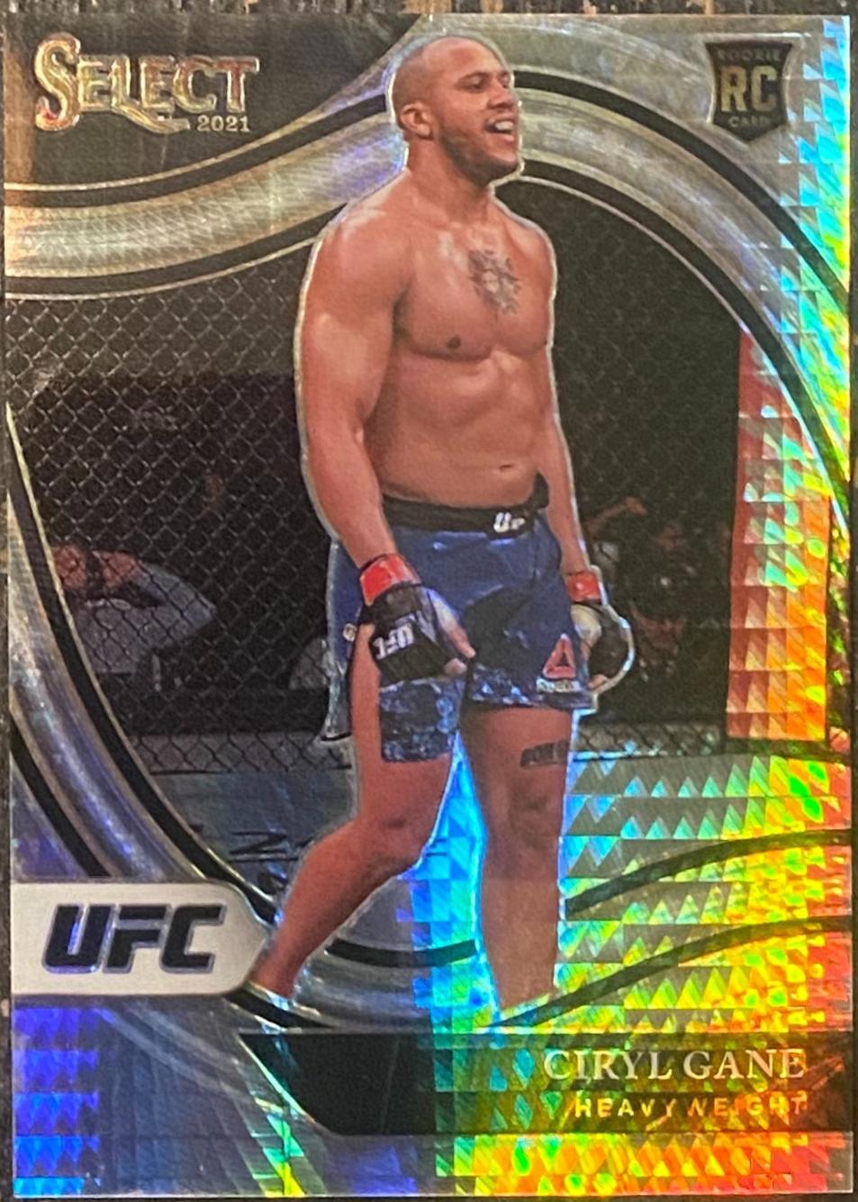 Ciryl Gane 2021 Panini Select UFC Octagonside #300 Lucky Envelopes