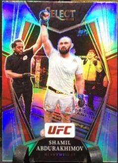 Shamil Abdurakhimov 2022 Panini Select UFC Premier Level #194 Silver