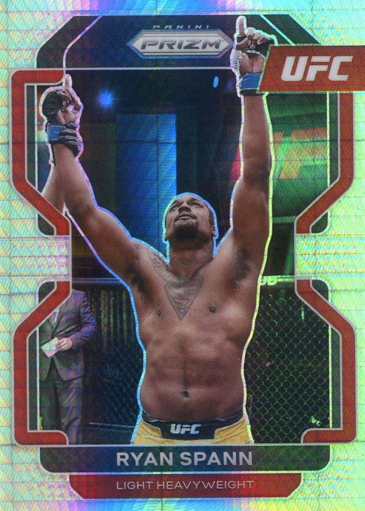 Ryan Spann 2022 Panini Prizm UFC Base #152 Hyper