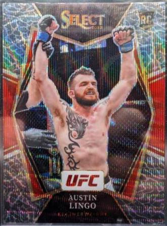 Austin Lingo 2022 Panini Select UFC Premier Level #197 Elephant