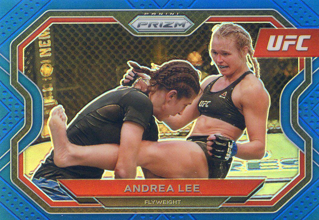 Andrea Lee 2021 Panini Prizm UFC Base #172 Blue