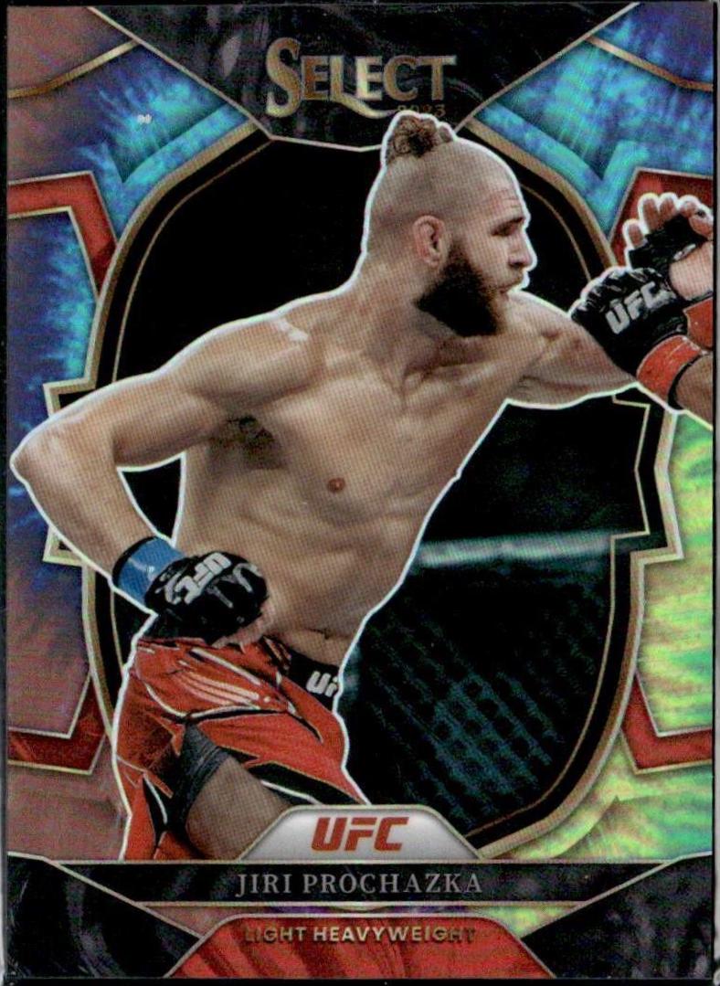 Jiri Prochazka 2023 Panini Select UFC Mezzanine #393 Tie Dye