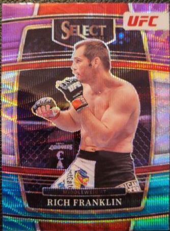 Rich Franklin 2022 Panini Select UFC Concourse #72 Tri Color