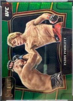 Paddy Pimblett 2023 Panini Select UFC Octagonside #225 Green