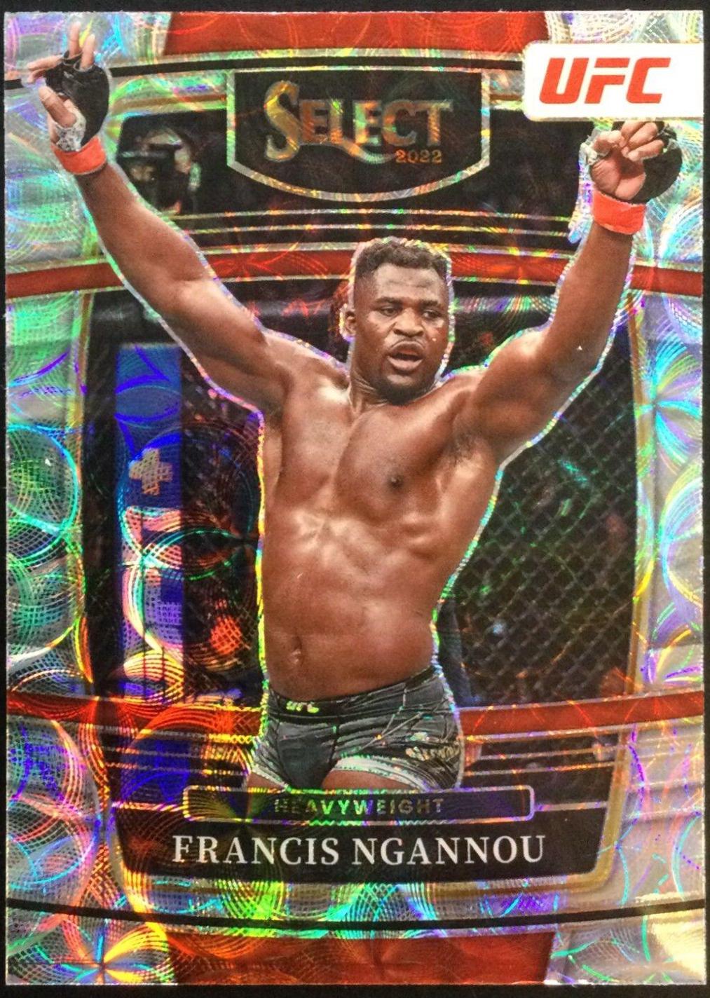 Francis Ngannou 2022 Panini Select UFC Concourse #35 Scope