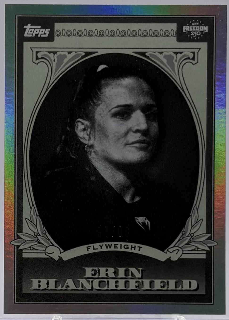 Erin Blanchfield 2026 Topps UFC Freedom 250 UFC Dollar #UD-15 Green