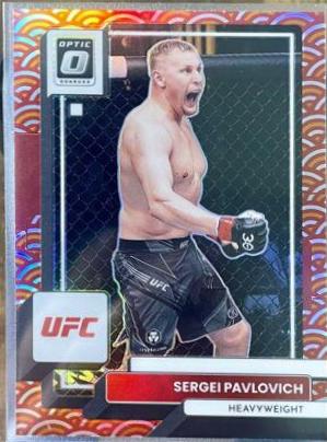 Sergei Pavlovich 2023 Panini Donruss Optic UFC Base #7 Photon