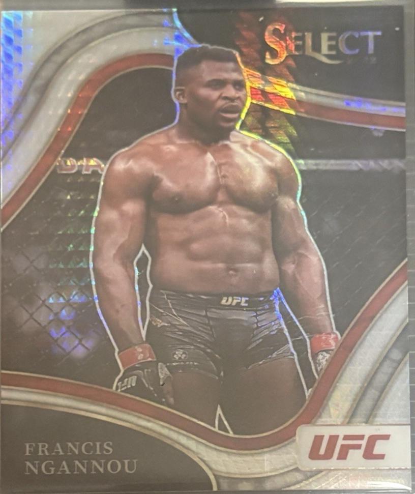 Francis Ngannou 2022 Panini Select UFC Octagonside #239 Lucky Envelopes