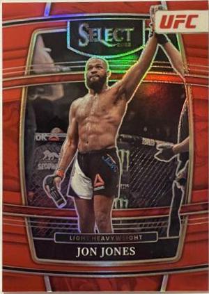 Jon Jones 2022 Panini Select UFC Concourse #55 Red