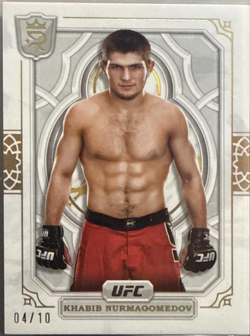 Khabib Nurmagomedov 2024 Topps Royalty UFC Base #13 Gold